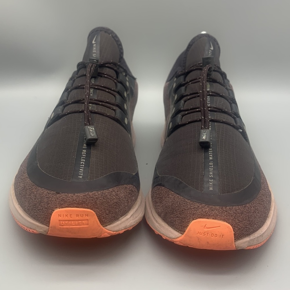 Size 9.5 - Nike Air Zoom Pegasus 35 RN Shield Oil Grey Women Low Top Shoes - Picture 3 of 9